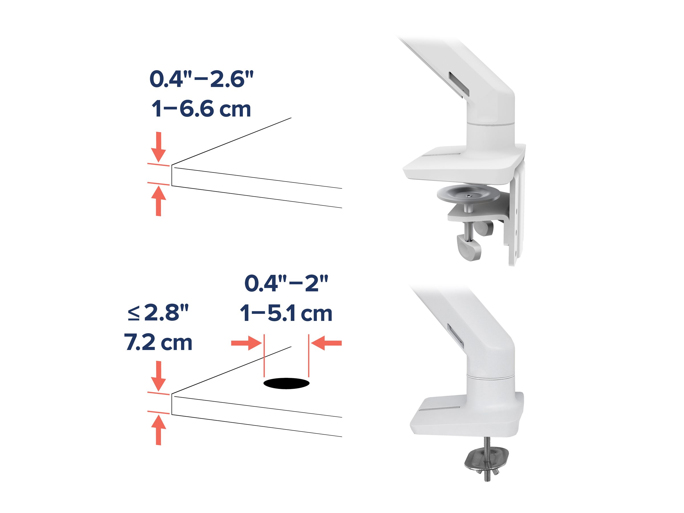 Ergotron HX mounting kit Constant Force Technology for curved LCD display for extreme-depth Product shot Right-angle 80001