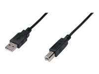ASSMANN USB 2.0 USB-kabel 1.8m Sort
