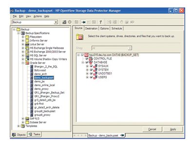 Micro Focus Data Protector Instant Recovery extension