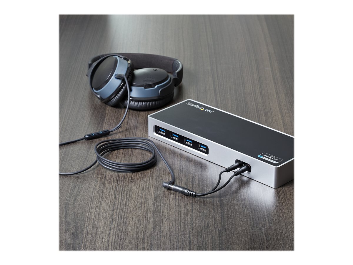 StarTech.com 3.5mm 4 Position to 2x 3 Position 3.5mm Headset Splitter Adapter - F/M - 3.5mm headset Adapter Cable (MUYHSFMM) - rozbočovač náhlavní soupravy – foto 6