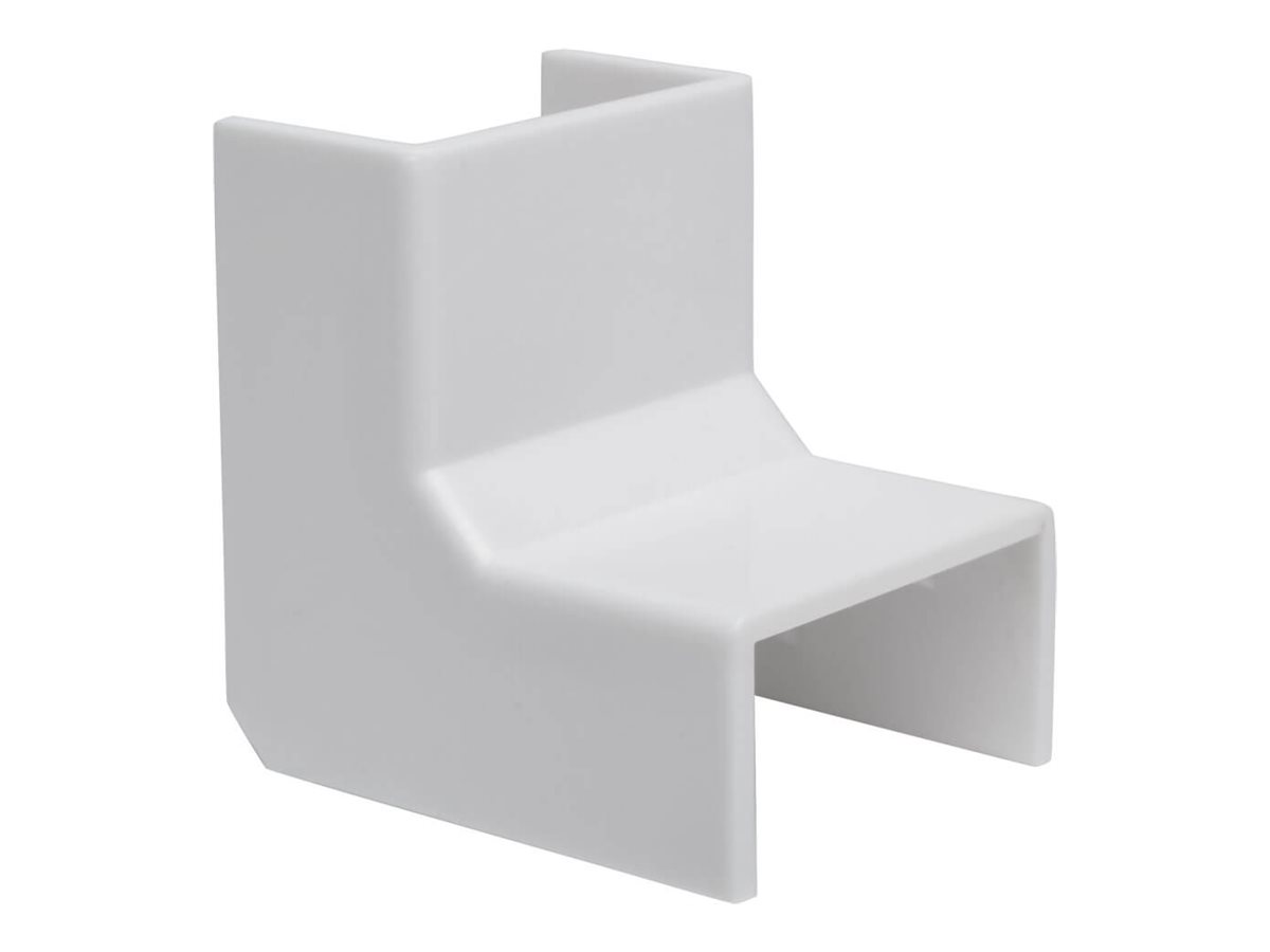 Tripp Lite Raceway Inside Corner Connector for Cable Wiring Duct 20 Pack White