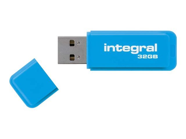Integral Neon Usb Flash Drive 32 Gb