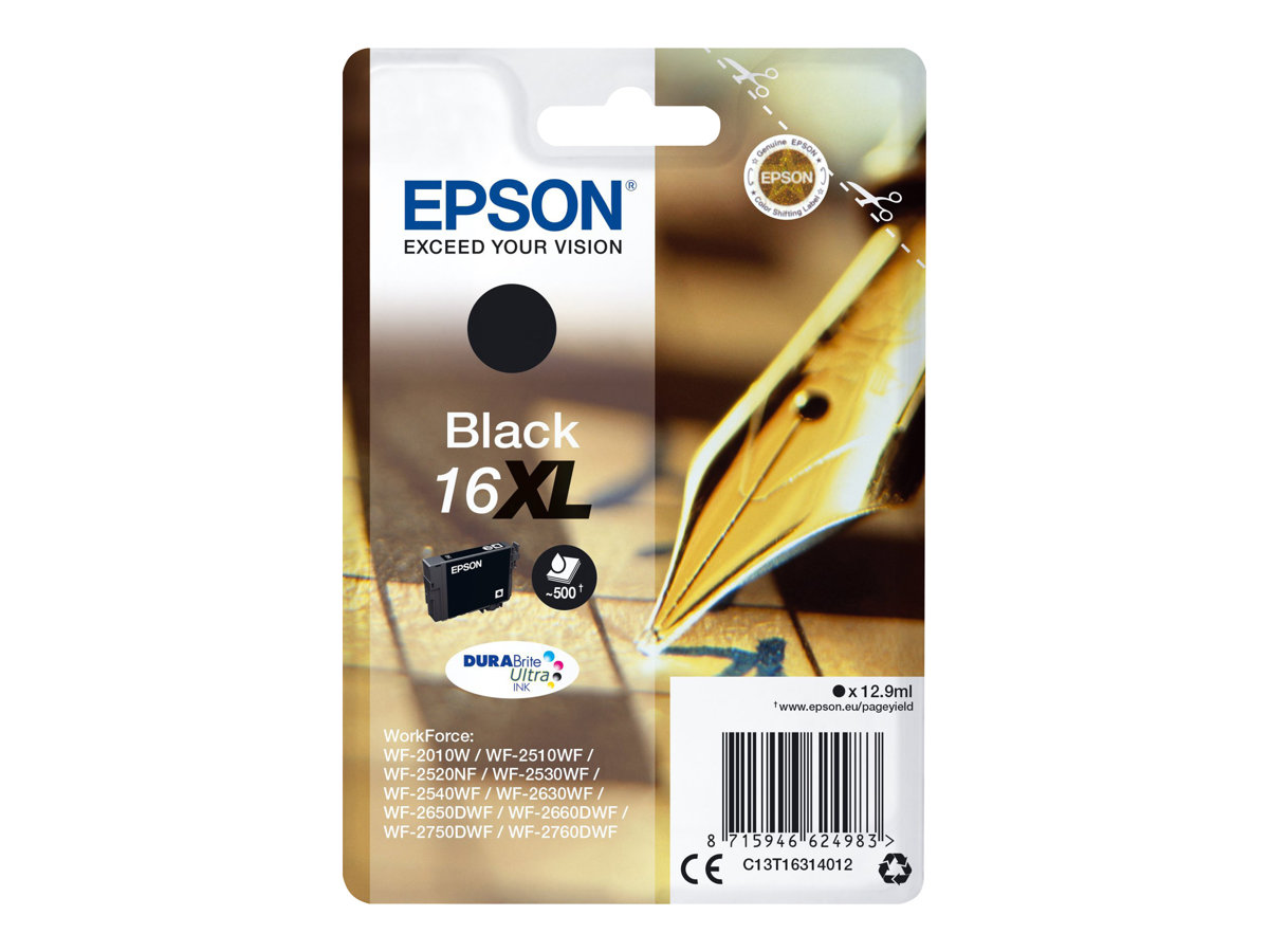 EPSON 6LB Singlepack Black 16XL w/s