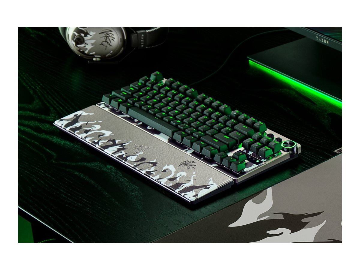 Razer Huntsman V3 Pro 8KHz NiKo Edition keyboard TKL Input Product shot Front 79650