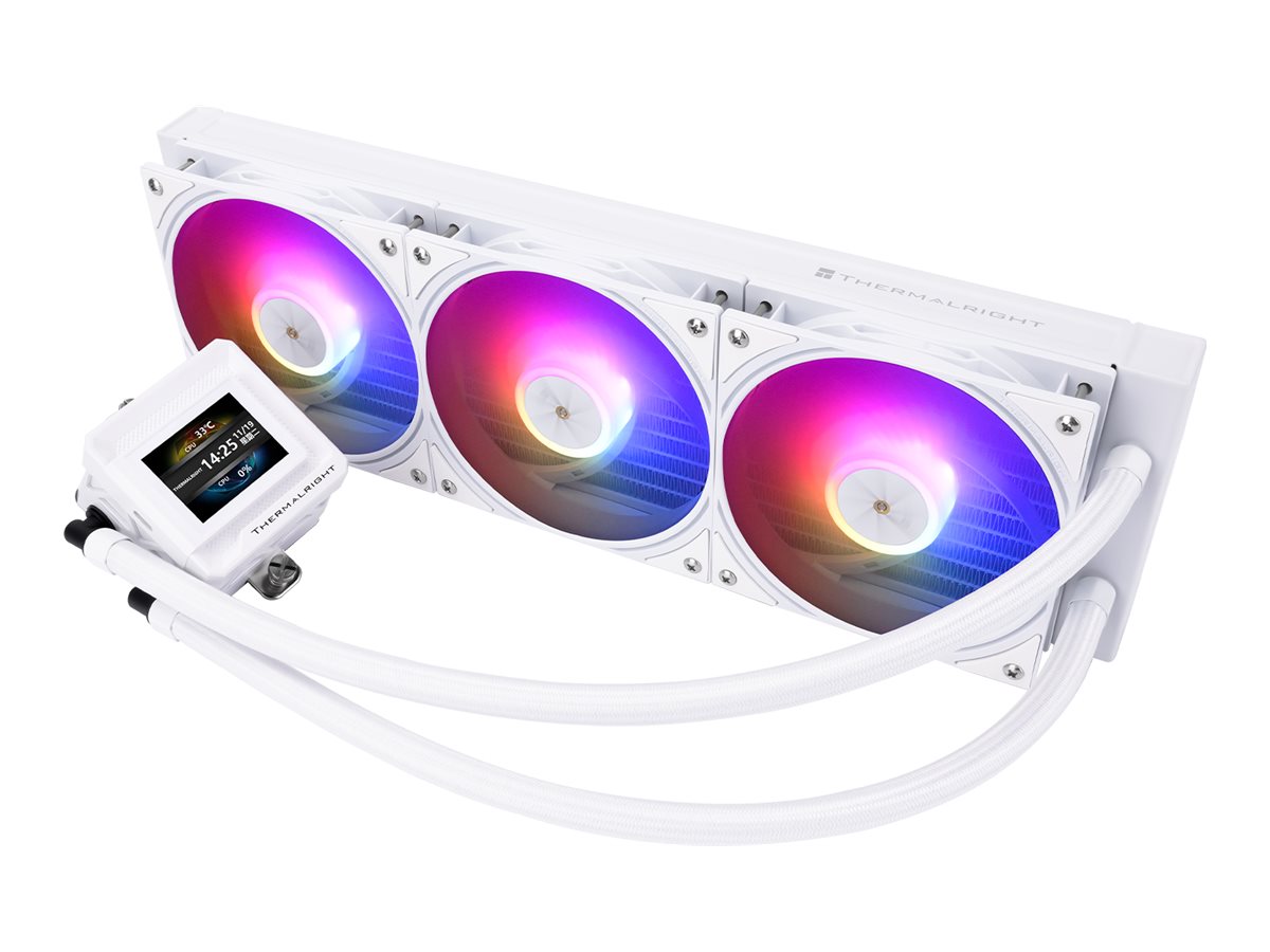 Thermalright Frozen Warframe 360 SE processor liquid cooling system Product shot Right-angle 79850