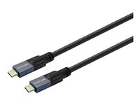 VivoLink USB 3.2 Gen 2 / DisplayPort 1.4 USB Type-C kabel 6m Sort 