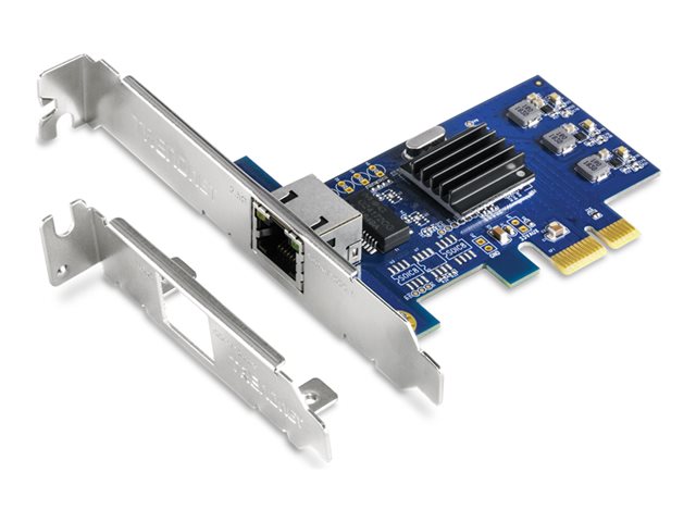 Carte Réseau PCIe 5G - Adaptateur Multi-Gigabit 5/2.5/1 GbE - Compatible Cat5e, Cat6 - Pour PC, Serveur, Station De Travail