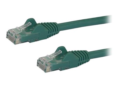 StarTech.com 100ft CAT6 Cable, 10 Gigabit Snagless RJ45 650MHz 100W PoE Cat 6 Patch Cord, 10GbE UTP CAT6 Network Cable, Green CAT6 Ethernet Cable, Fluke Tested/Wiring is UL Certified/TIA