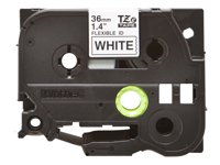 BROTHER TZEFX261 36mm Black on White FL