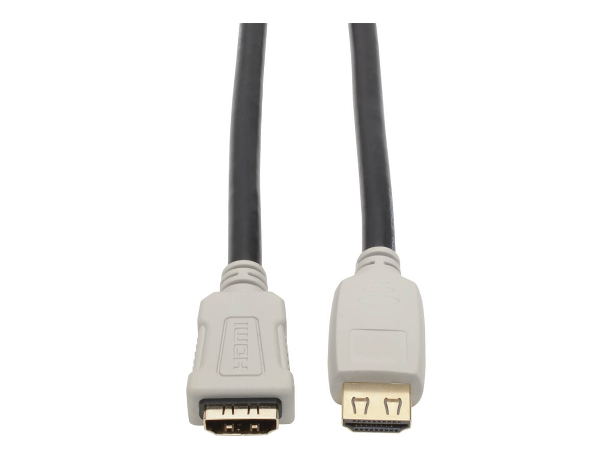 Tripp Lite High-Speed HDMI 2.0b Extension Cable, Gripping Connector