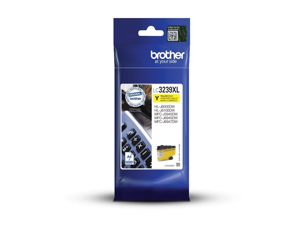 Brother Lc3239xly High Yield Yellow Original Ink Cartridge