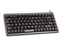 CHERRY Compact-Keyboard G84-4100 Tastatur Kabling Tysk