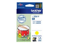 Brother LC22UY - XL - yellow - original - ink cartridge