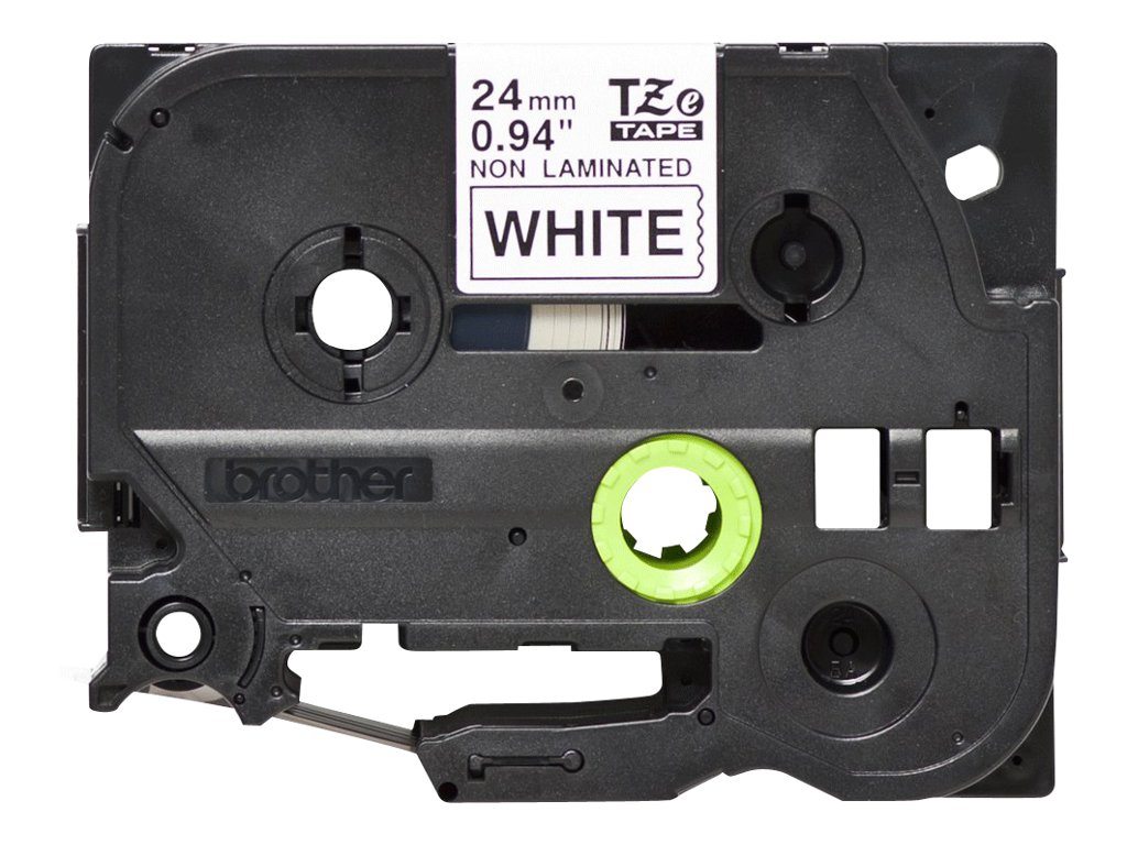 Ruban TZEN non-laminé 24mm Noir/Blanc
