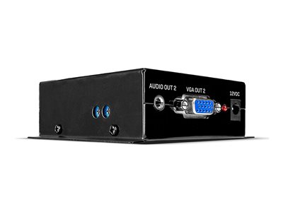 Récepteur VGA Cat.6 2 ports, 300m