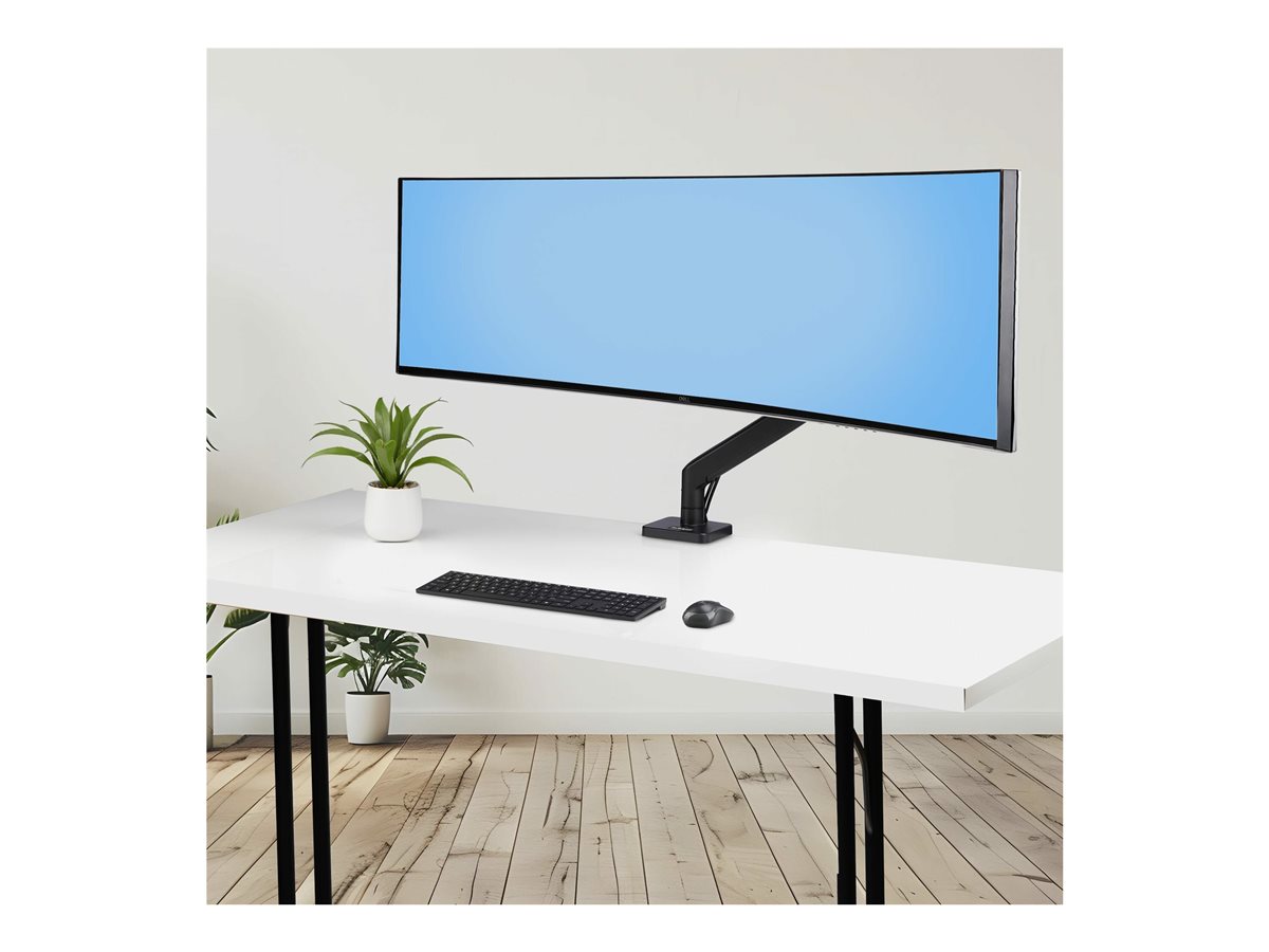 StarTech.com Monitor Desk Mount For 49" Ultrawide Curved Screen, Max 44lb montážní sada - nastavitelná ramena s mechanickou pružinou - pro LCD displej/zahnutý LCD displej - černá – foto 5