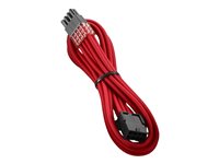 CableMod PRO ModMesh Forlængerkabel til strøm 45cm Rød