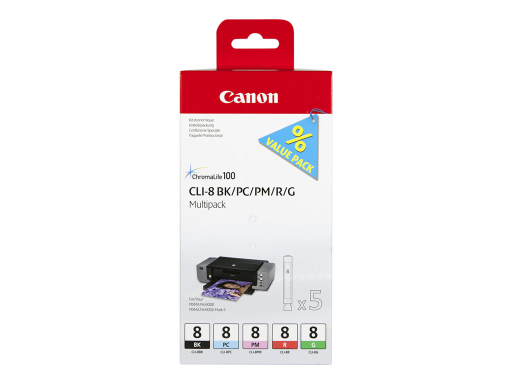CANON CLI-8 BK/PC/PM/R/G Multi