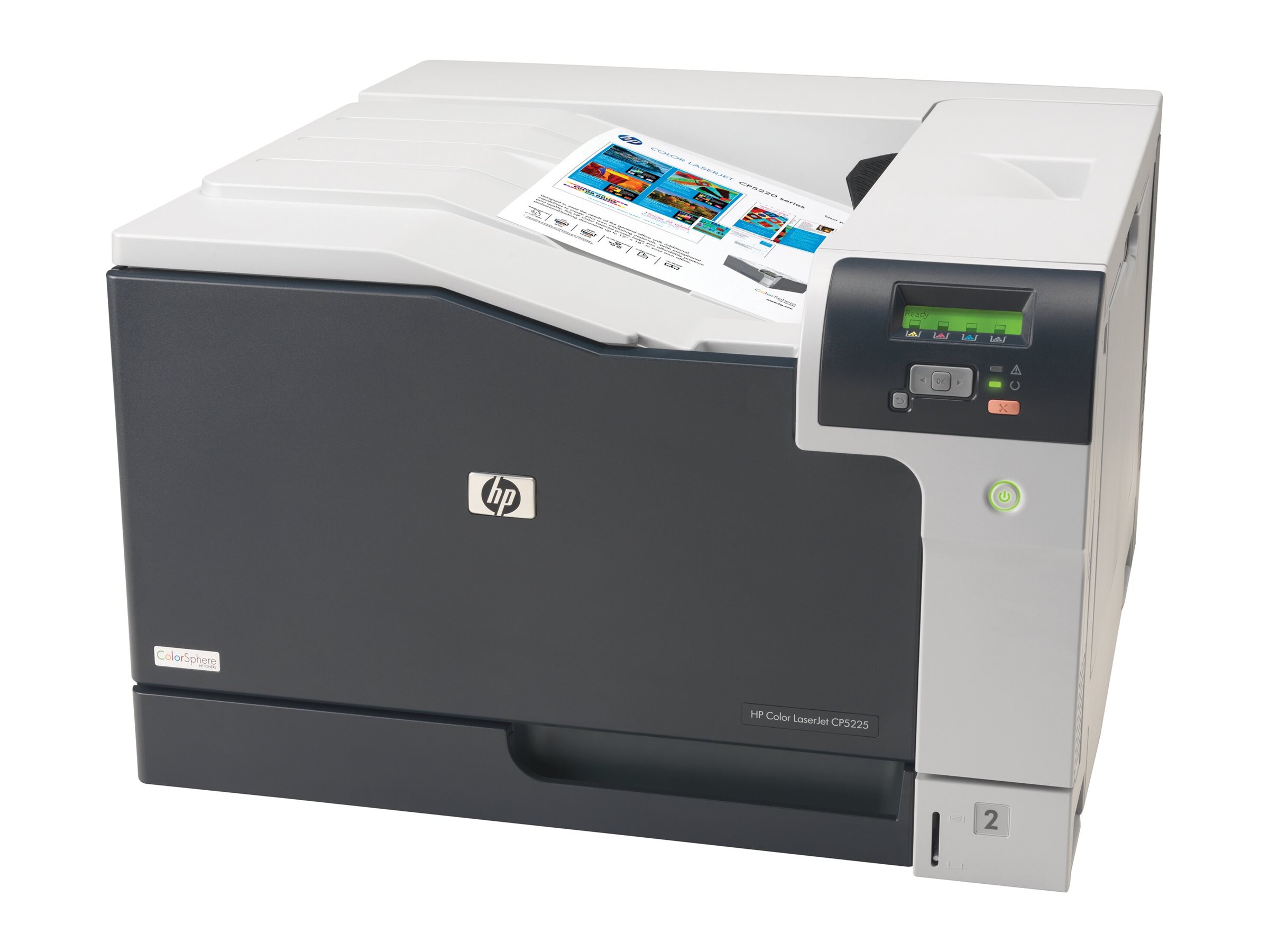 An image of HP Color LaserJet Professional CP5225 - printer - colour - laser
