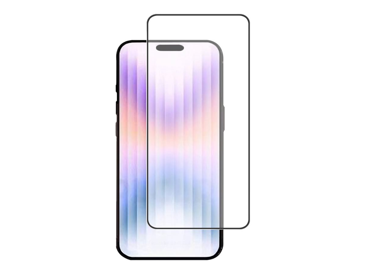 4smarts Second Glass X-Pro Skærmbeskytter Sort Transparent Apple iPhone 14 Pro