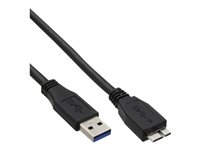 InLine USB 3.0 USB-kabel 5m Sort