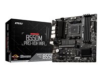 MSI B550M PRO-VDH WIFI Micro-ATX  AM4 AMD B550