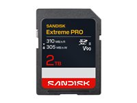 SanDisk Extreme PRO - flash memory card - 2 TB - SDXC UHS-II