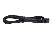 CORSAIR 8 pin PCI Express-strøm (female) - Strøm 8 pin EPS12 V med aftagelig 4 pin ATX12V sektion (female) Sort Strømkabel