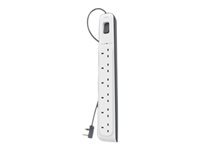 Belkin 6 Outlet Power Surge Protector - Surge protector - output connectors: 6