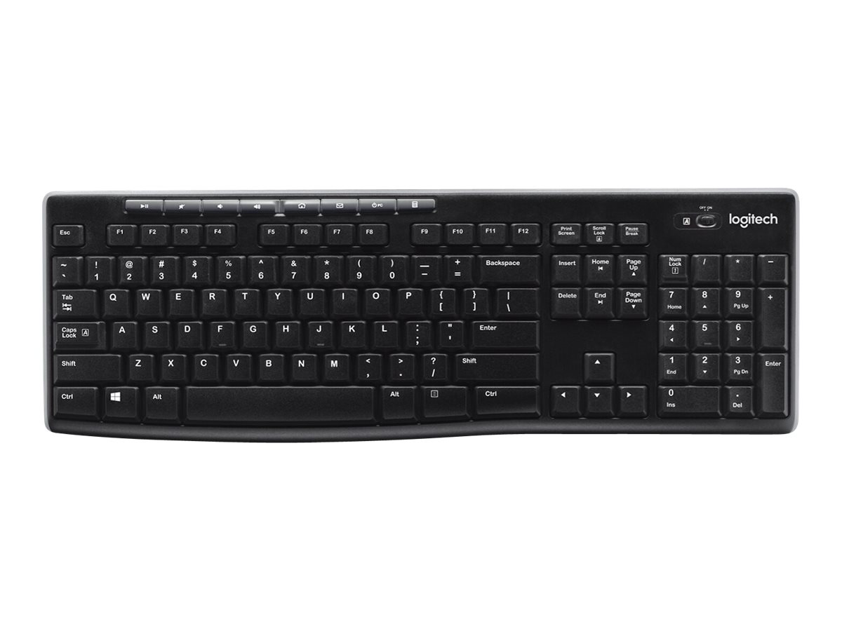 I virkeligheden Falde tilbage styrte Logitech Wireless Keyboard K270 Tastatur Trådløs Spansk | Stort udvalg,  billige priser og hurtig levering