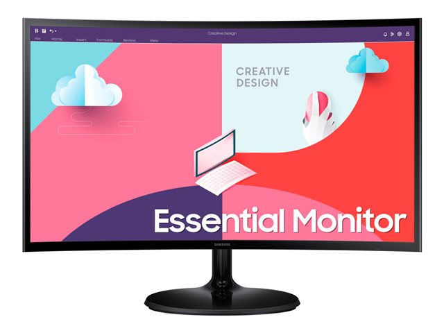 Samsung S24C360EAU - S36C Series - cran LED - incurv - Full HD (1080p) - 24"