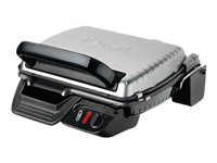 Tefal UltraCompact 600 Comfort Grill Rustfrit stål/sort