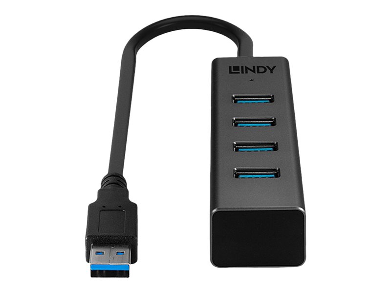 Lindy - Hub - 4 x USB 3.2 Gen 1 - Desktop