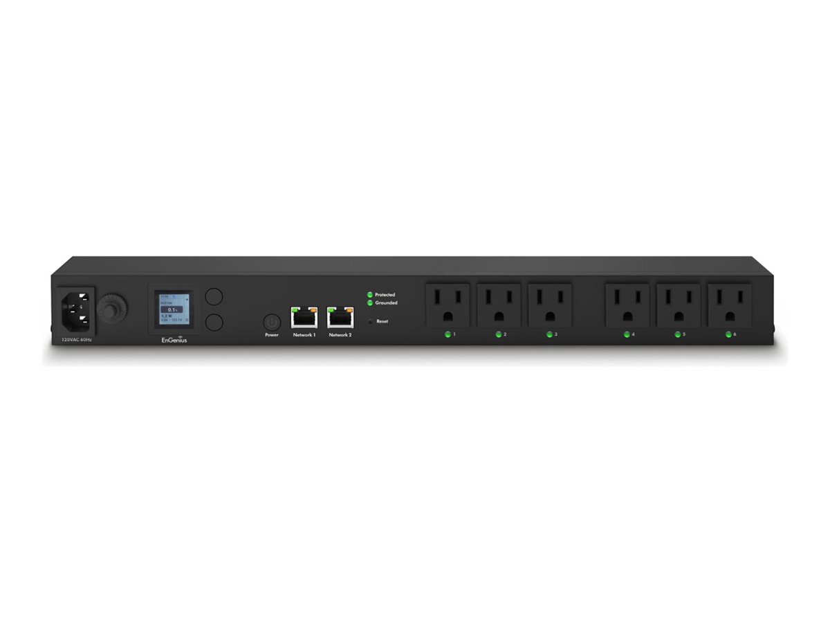 EnGenius ECP106 - Power distribution unit (rack-mountable / external)