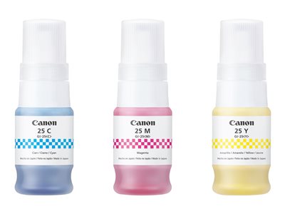 Canon GI 25 CMY Bottle Pack