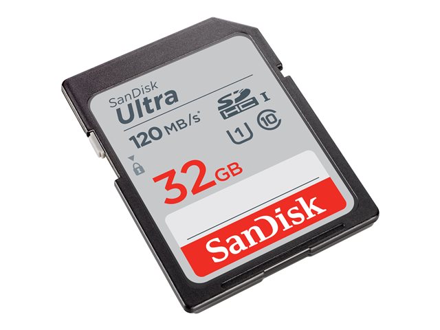 SANDISK Ultra 32GB SDHC Memory Card SDSDUN4-032G-GN6IN