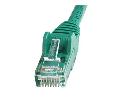 StarTech.com 100ft CAT6 Cable, 10 Gigabit Snagless RJ45 650MHz 100W PoE Cat 6 Patch Cord, 10GbE UTP CAT6 Network Cable, Green CAT6 Ethernet Cable, Fluke Tested/Wiring is UL Certified/TIA - Category 6 - 24AWG (N6PATCH100GN)