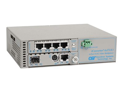 Omnitron iConverter 4xT1/E1 MUX