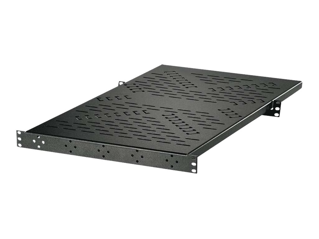 C2G 4-Point Equipment Shelf with Adjustable Rear Flange