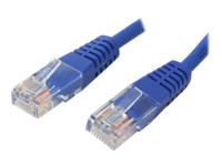 StarTech.com Cat5e Ethernet Cable - 6 ft - Blue - Patch Cable - Molded Cat5e Cable - Short Network Cable - Ethernet Cord - Cat 5e Cable - 6ft (M45PATCH6BL)