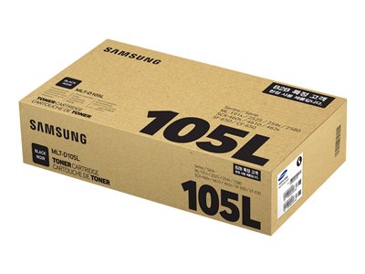 Samsung MLT-D105L High Yield black original toner cartridge (SU770A) 