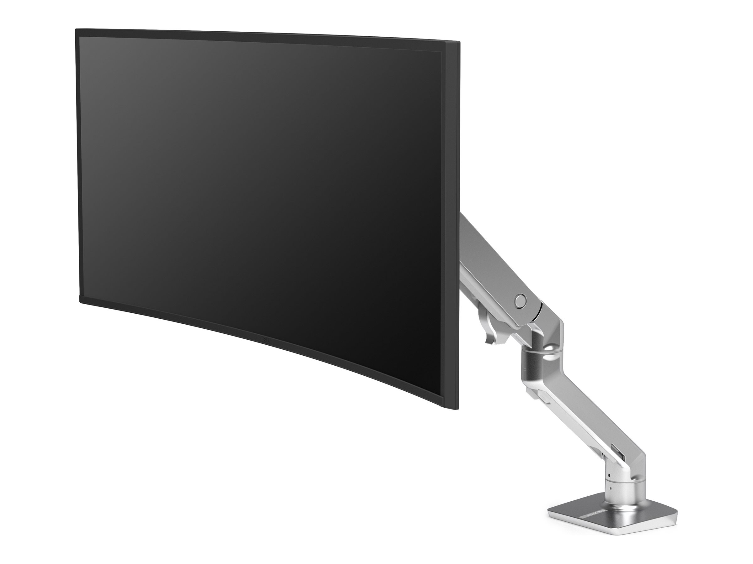 Ergotron HX Desk Monitor Arm mounting kit for Monitor polished Schematic image Top 68800