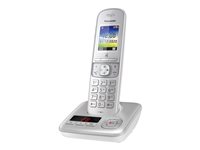 Panasonic KX-TGH720G Trådløs telefon Ingen nummervisning Sølv