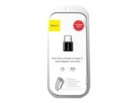 Baseus Mini USB-C adapter Sort