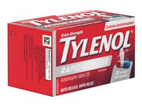 Tylenol Rapid Release Extra Strength Gel Capsules - 80's