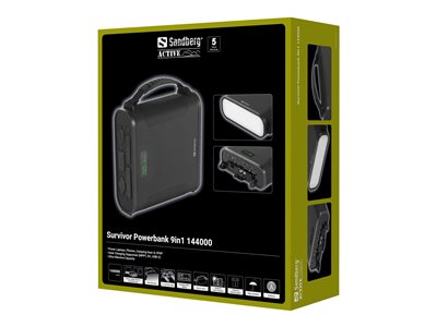 SANDBERG Survivor Powerbank 9in1 144000 Smartphone Zubehör