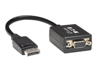 Eaton Tripp Lite Series 6in DisplayPort to VGA Adapter Active Converter DP to VGA M/F 6