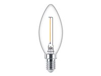 Philips LED-filament-lyspære 1.4W F 136lumen 2700K Varmt hvidt lys