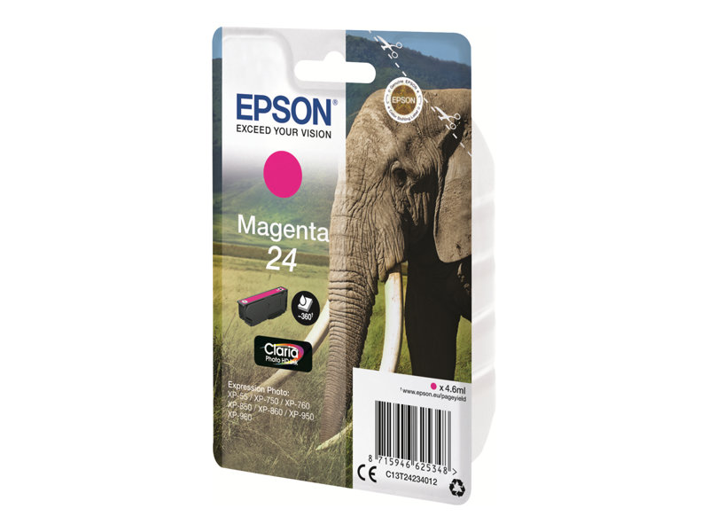 EPSON 1LB 24 magenta ink BLISTER w/s