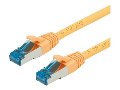 VALUE Patchkabel Kat.6A Class gelb 0,5m